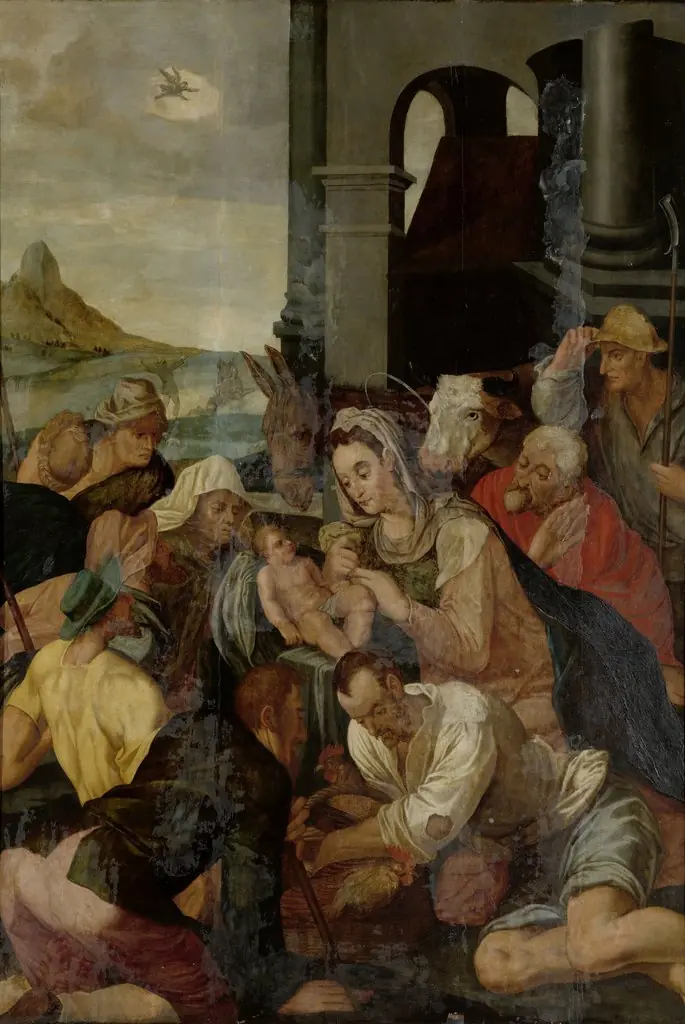 Adoration of the Shepherds, by Unknown