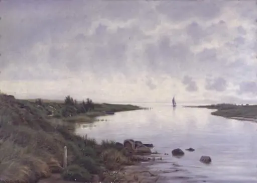 Åens udløb, by Unknown