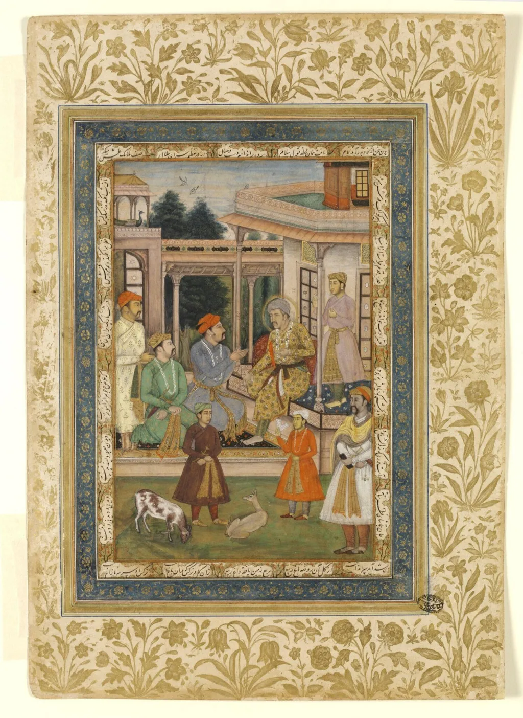 Akbar, by Unknown, paint, 1800