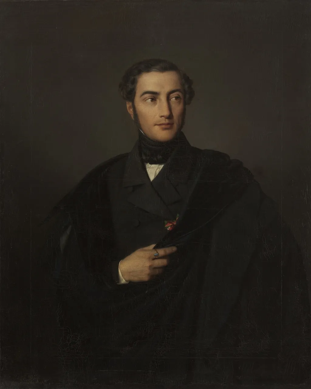 Alberto Cavos, by Unknown, oil, 1849