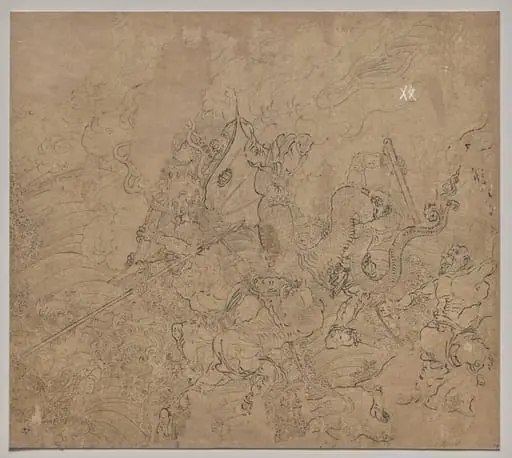 Album of Daoist and Buddhist Themes: Search the Mountain: Leaf 49, by Unknown