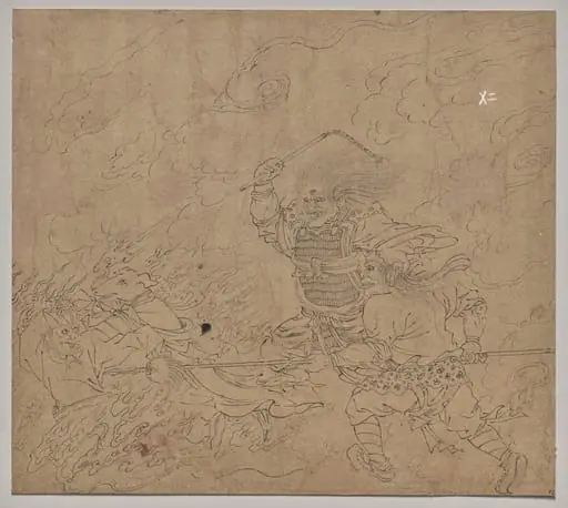 Album of Daoist and Buddhist Themes: Search the Mountain: Leaf 42, by Unknown