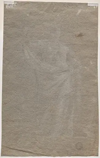 Allegorical Figure (verso), by Unknown