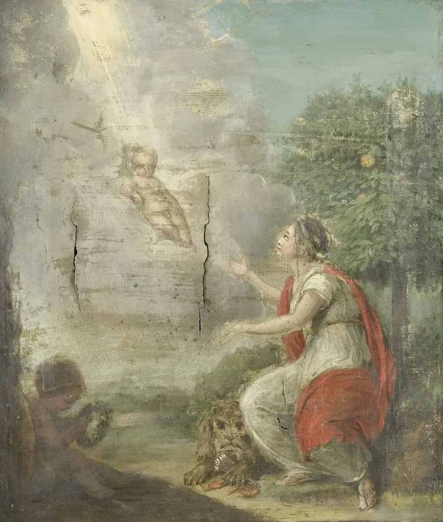 Allegorical Representation of the Birth of William Frederick, Prince of Orange-Nassau, later King William I, by Unknown