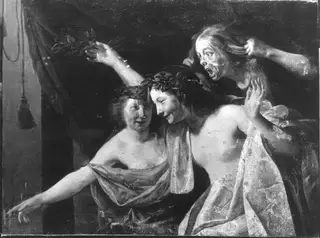 Allegorie: Der Neid, by Unknown, 1660