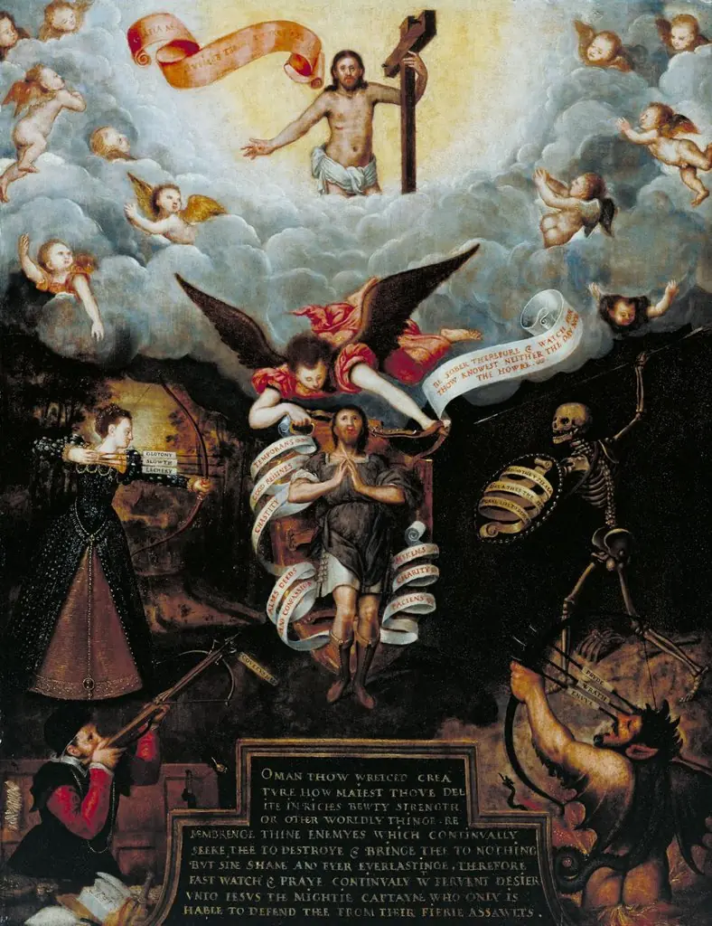 Allegory of Man, by Unknown