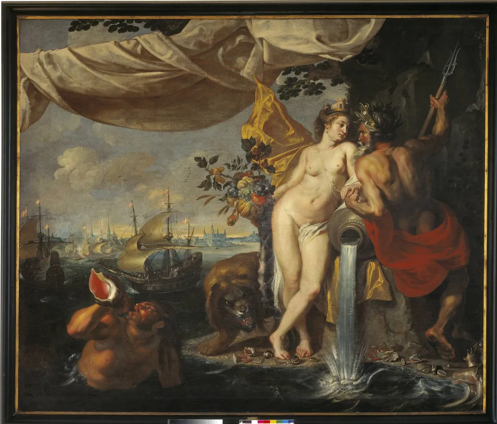 Allegory of the Sound, by Unknown, 1622