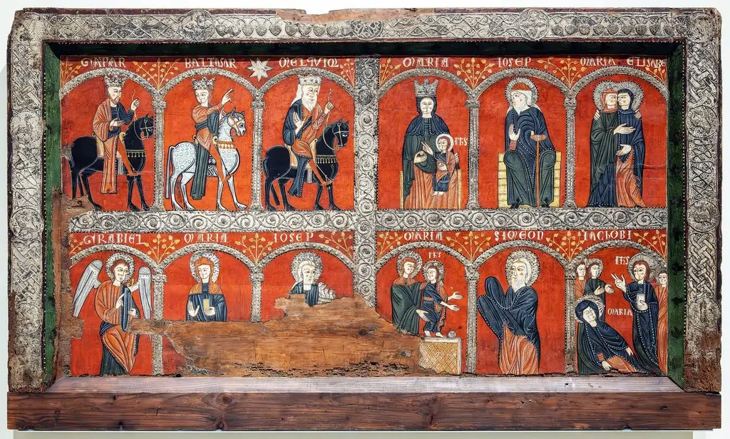 Altar frontal from Mosoll, by Unknown