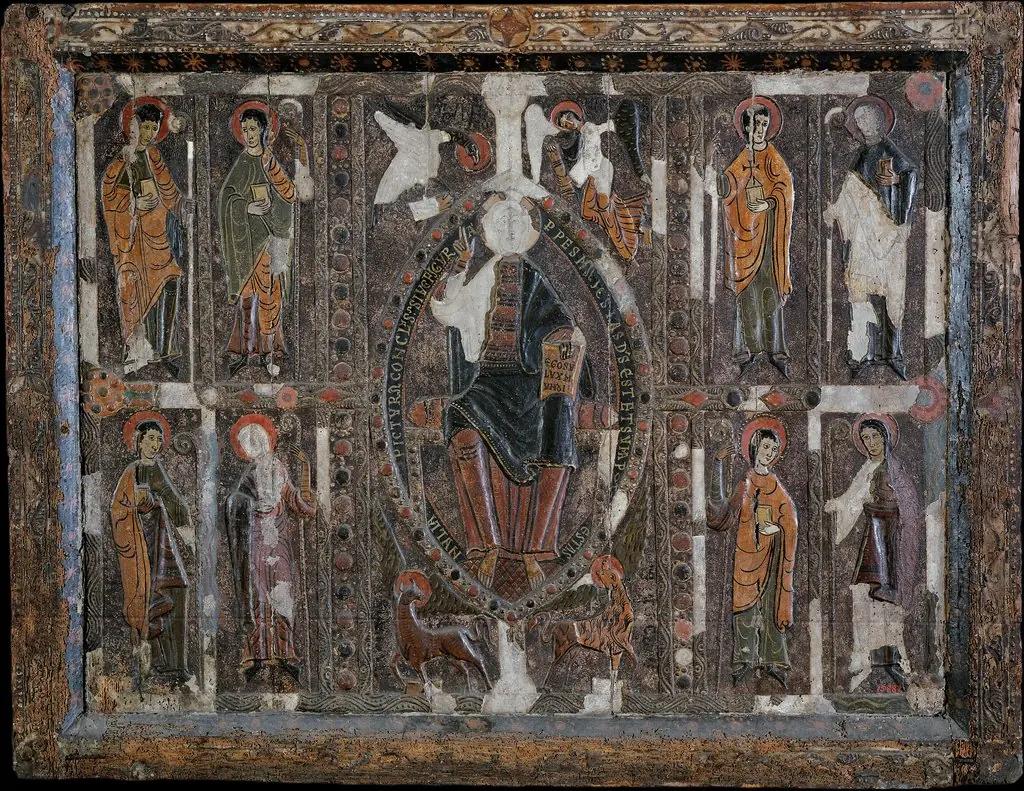 Altar frontal from Planès, by Unknown