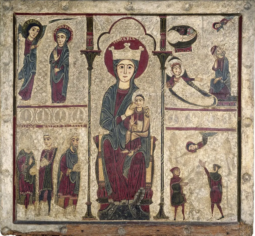 Altar frontal from Rigatell, by Unknown