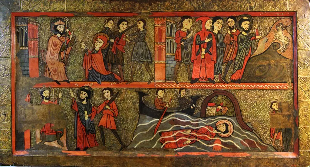 Altar frontal from Sant Climent de Taüll, by Unknown