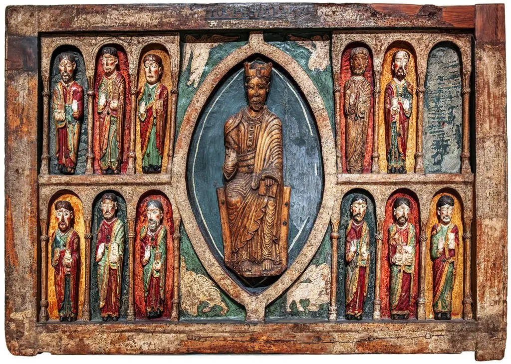 Altar frontal from Santa Maria in Taüll, by Unknown