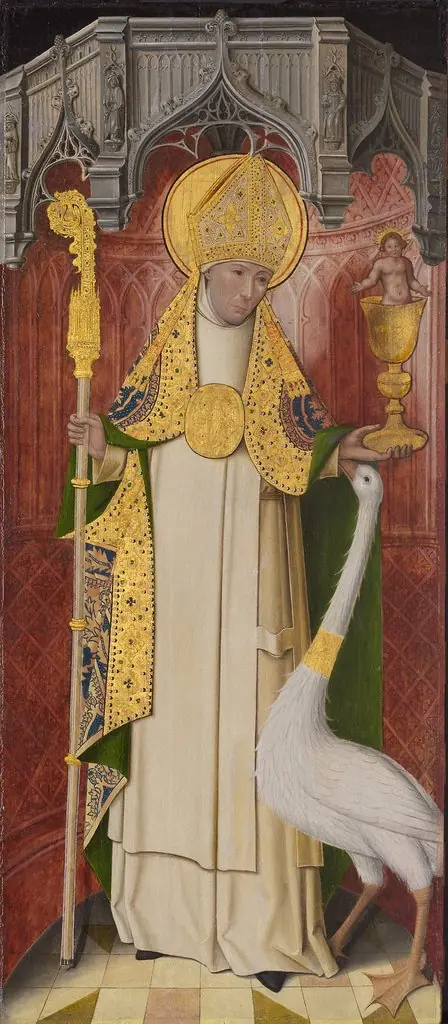 Altarpiece from Thuison-les-Abbeville: Saint Hugh of Lincoln, by Unknown