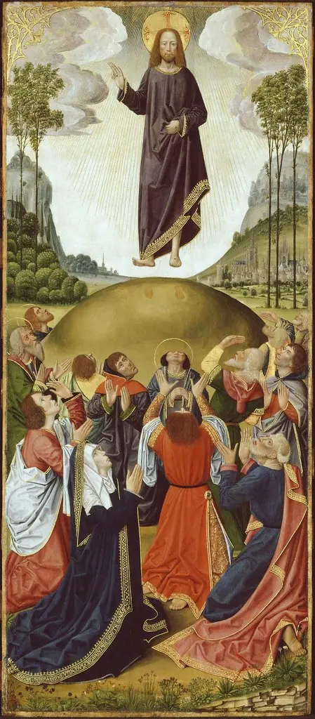 Altarpiece from Thuison-les-Abbeville: The Ascension, by Unknown