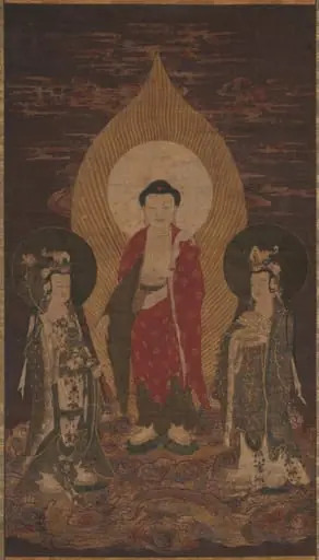Amitābha Triad, by Unknown