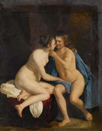 Amorous Couple, by Unknown