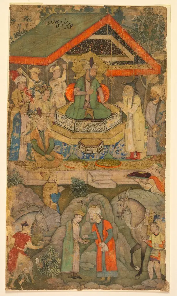 An Ambassador before Humayun, by Unknown