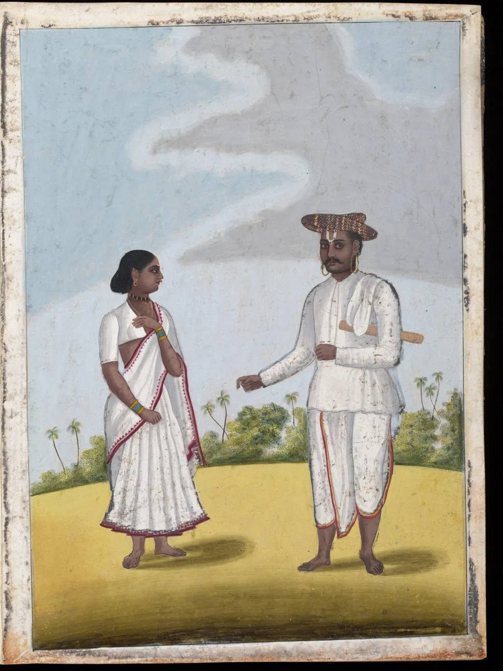 An astrologer, by Unknown, paint, 1805