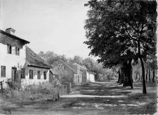 An Avenue. Frederiksværk, by Unknown