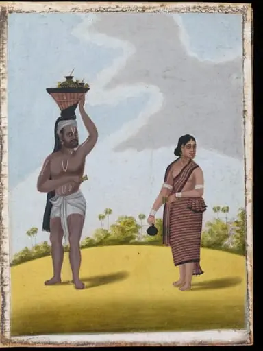 An oilman and his wife, by Unknown