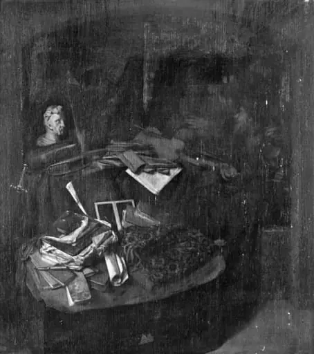 An Old Jewish Doctor Advising a Woman, by Unknown