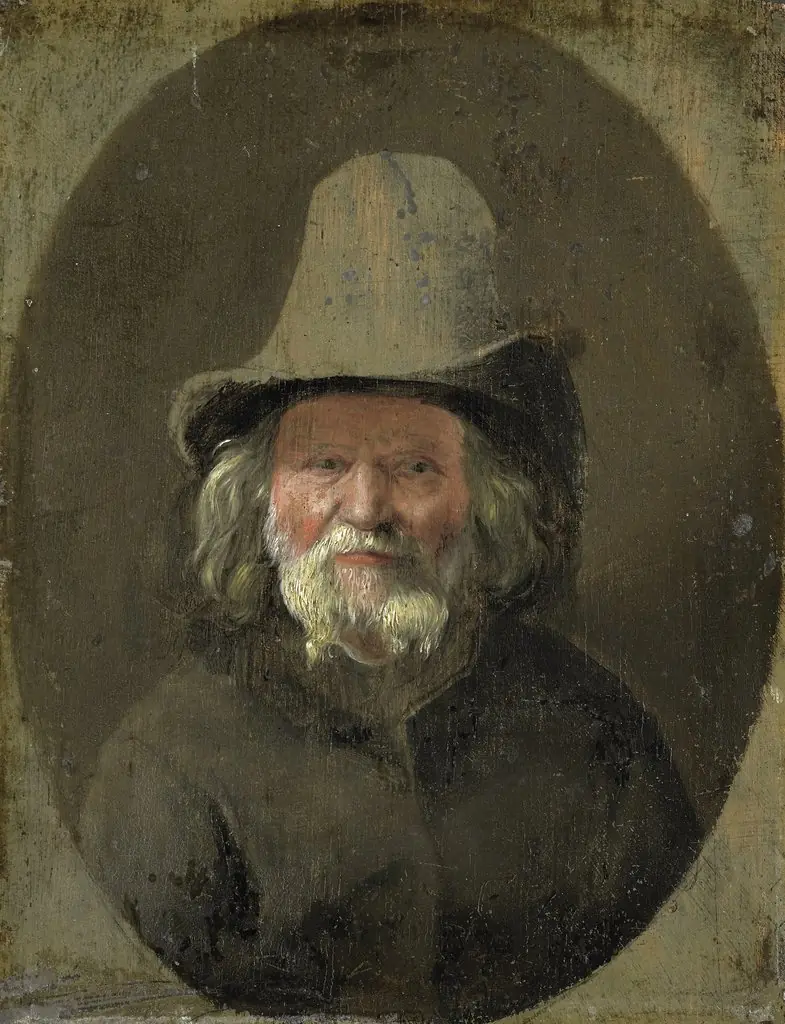 An old man, by Unknown