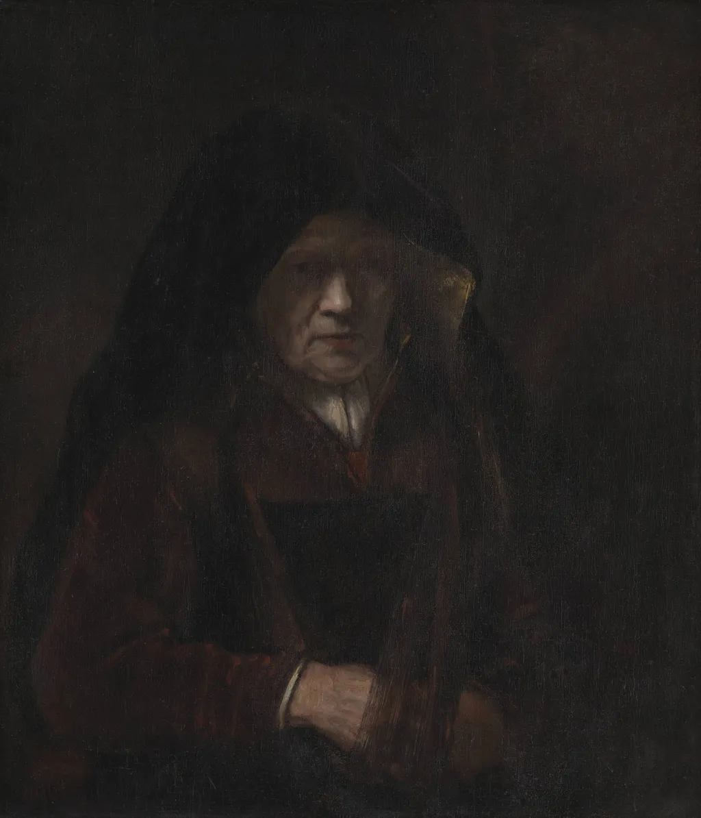 An Old Woman, by Unknown, 1655