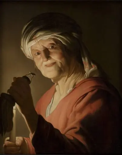 An Old Woman, by Unknown