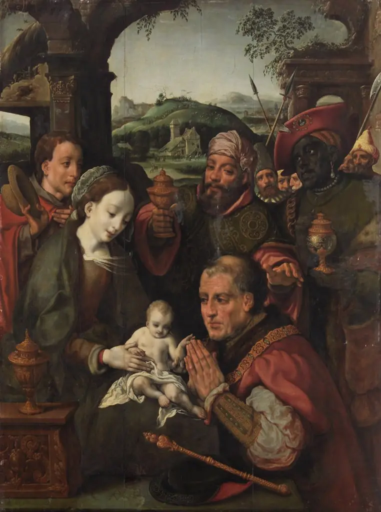 Anbetung der Könige, by Unknown