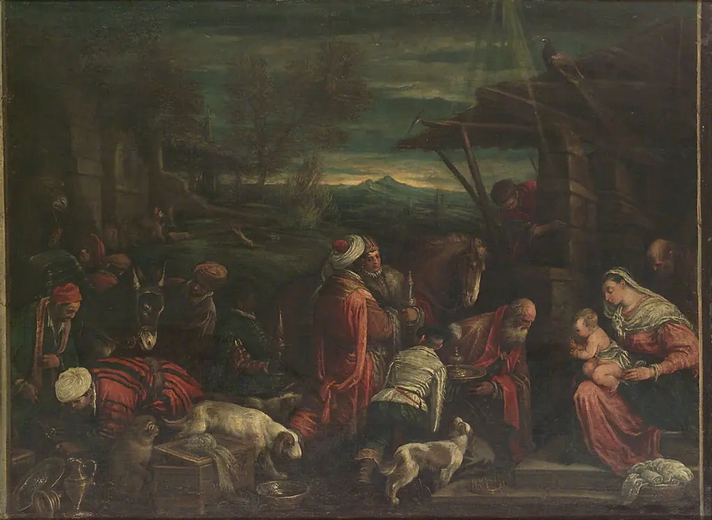Anbetung der Könige, by Unknown