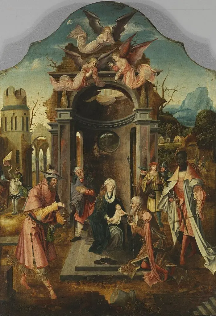 Anbetung der Könige, by Unknown