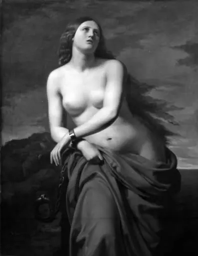 Andromeda Chained to the Rock, by Unknown