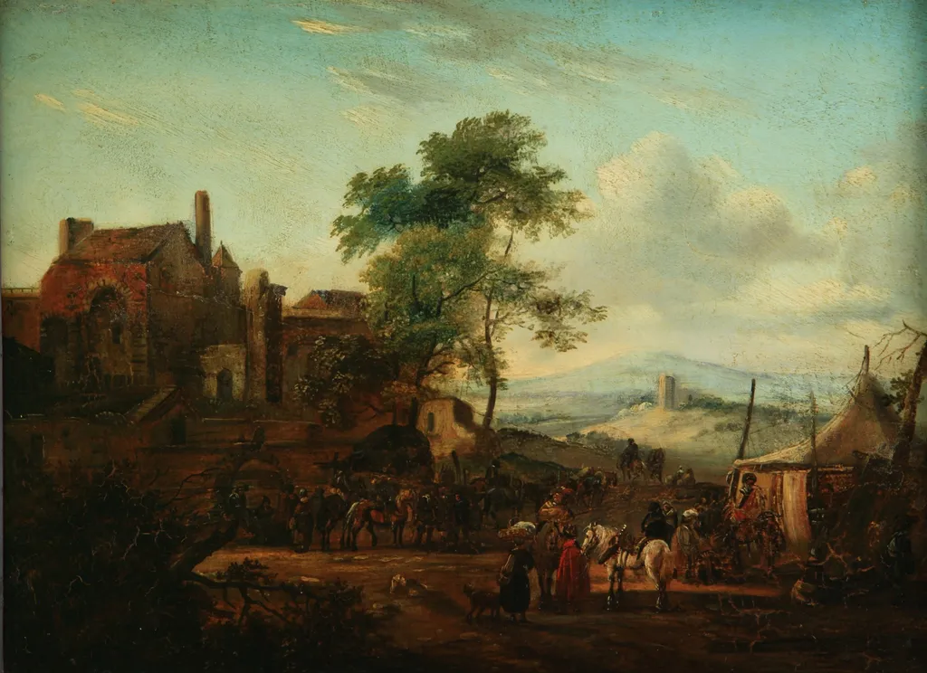 andscape with Borgo, by Unknown, unspecified