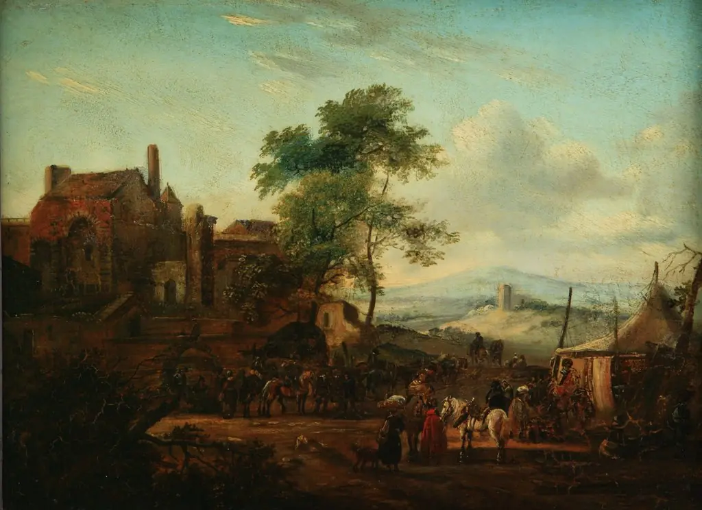 andscape with Borgo, by Unknown