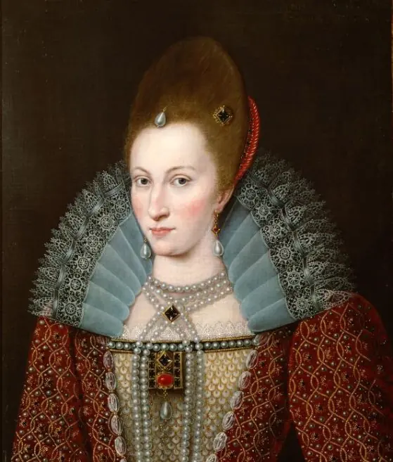 Anna von Dänemark (1574-1619), Königin von England, Brustbild, by Unknown