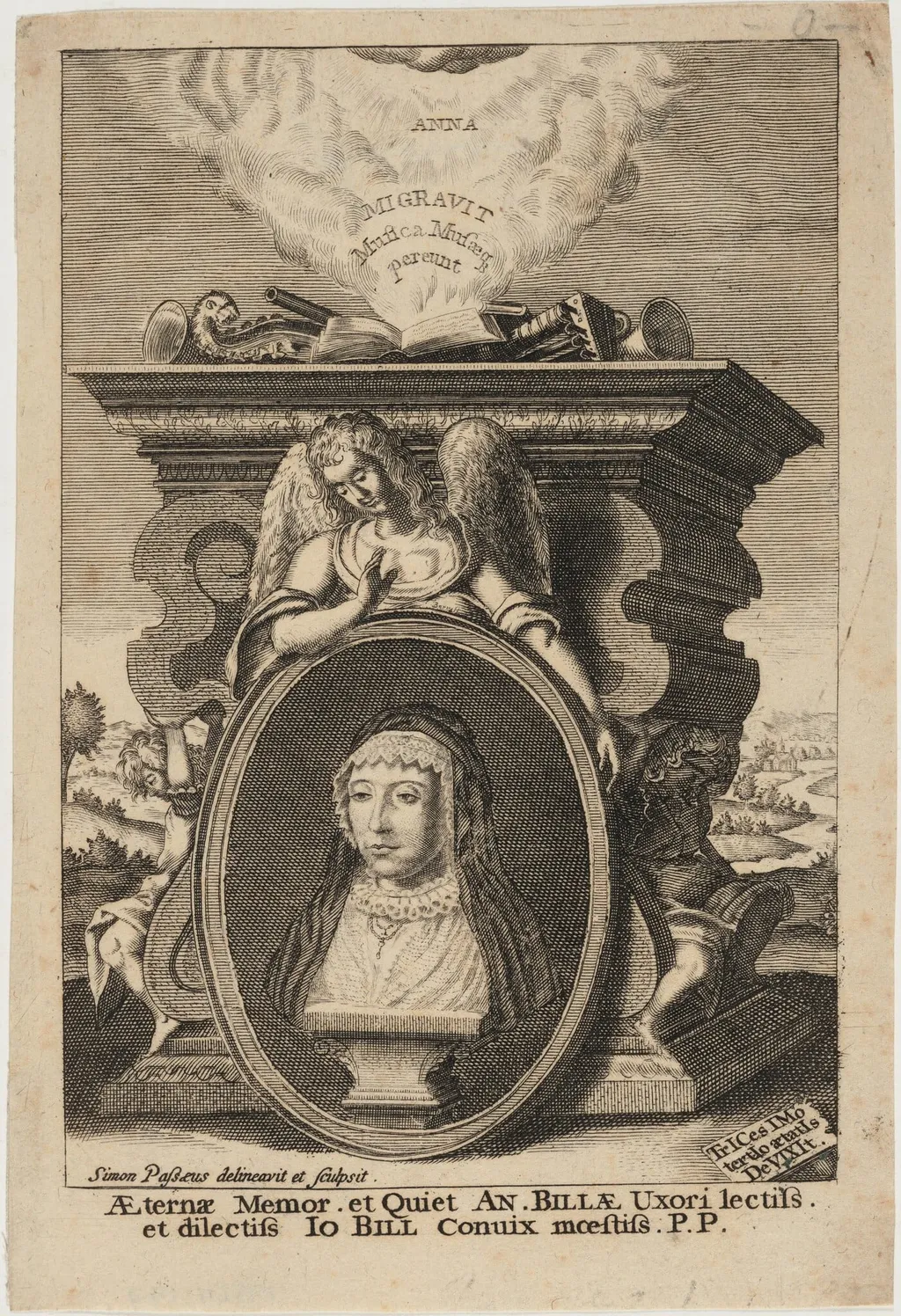 Anne Bill, by Unknown, ink, 1621