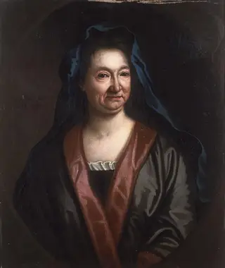 Anne Corbet (nee Vaughan), Wife of V.Cbt, by Unknown, 1730