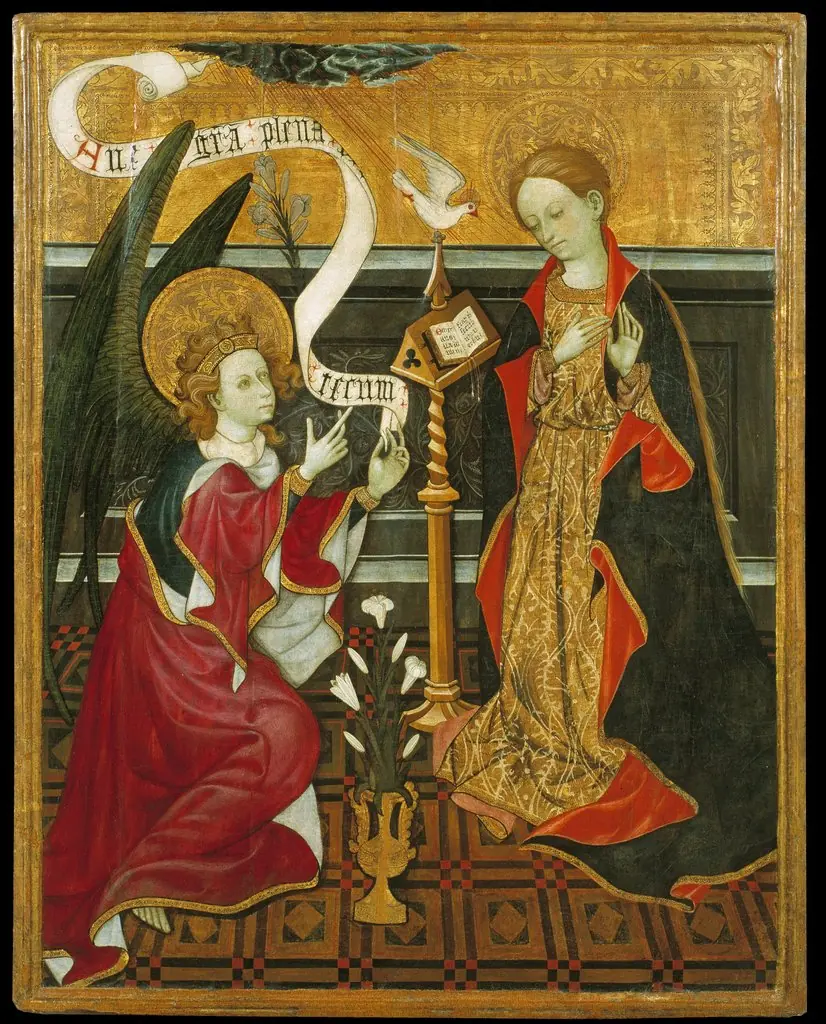 Annunciation, by Unknown