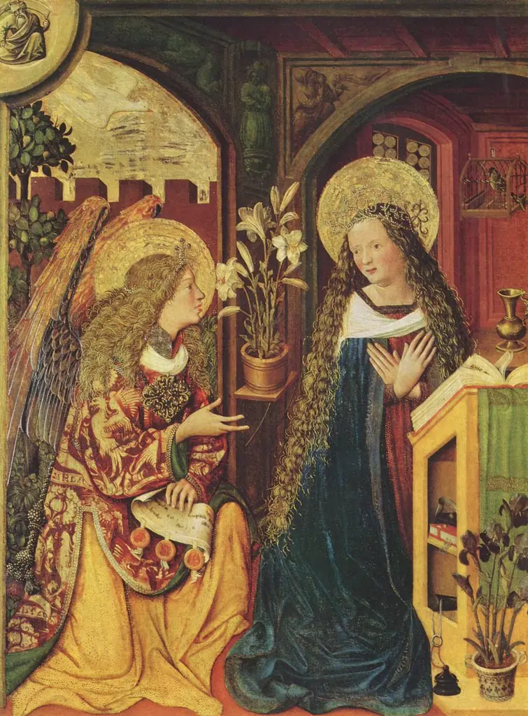 Annunciation to Mary, by Unknown