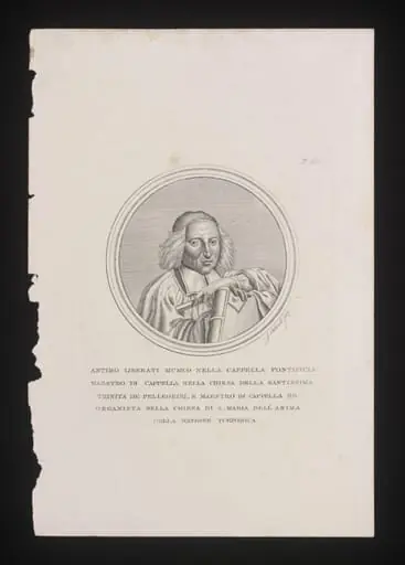 Antimo Liberati, by Unknown