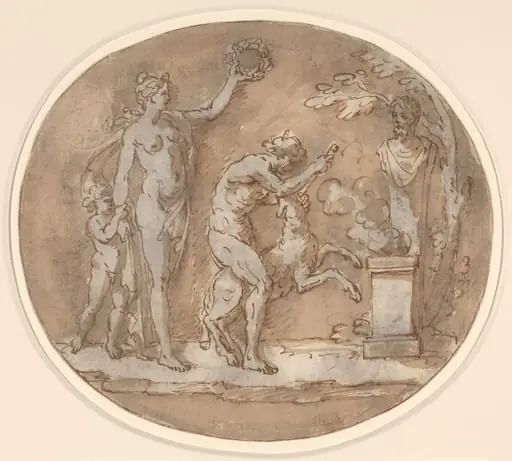 Antique Subject, by Unknown