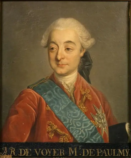 Antoine-René de Voyer de Paulmy, marquis d'Argenson (1722-1787), ministre, by Unknown