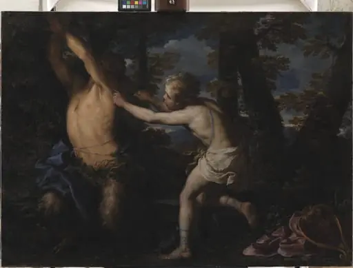 Apollo Flaying Marsyas, by Unknown