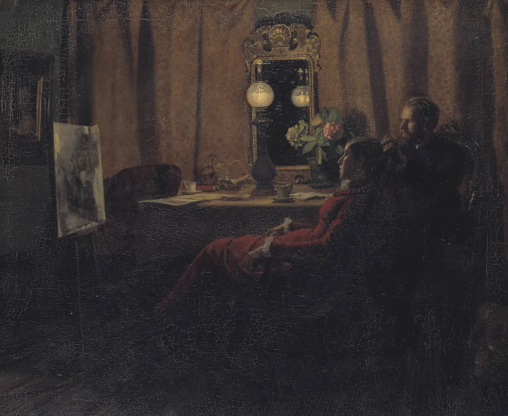 Appraising the Day's Work, by Unknown, 1883