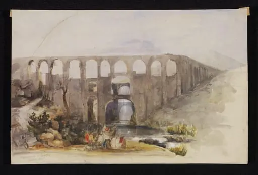 Aqueducts nr. Smyrna, by Unknown