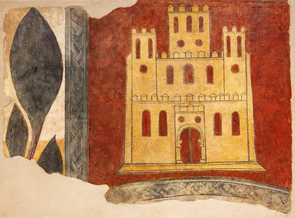 Architectural motif of San Pedro de Arlanza, by Unknown