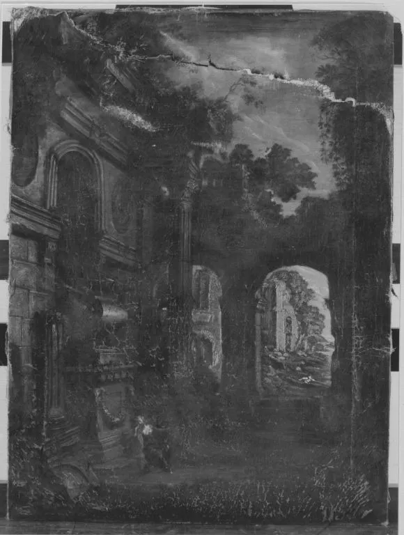 Architekturbild, by Unknown, unspecified, 1670