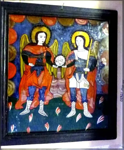 Arhanghelii Mihail și Gavriil, by Unknown