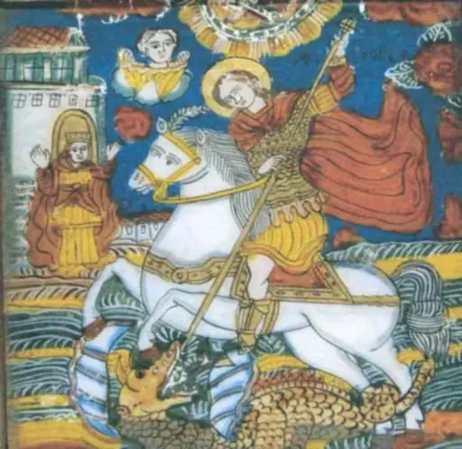 Arhanghelii Mihail și Gavril, by Unknown
