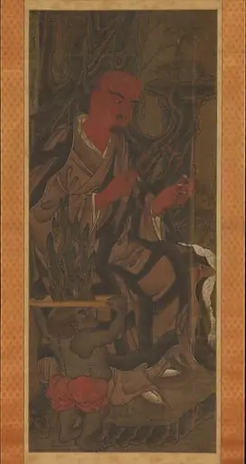 羅漢図 (十六羅漢図の内)|Arhats, by Unknown